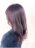 【MASAYA】ピンクラベンダー×レイヤーボブ