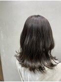 【Feria松山】透け感カーキーアッシュ☆本宮