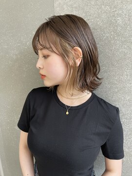 ロンド 表参道店(Lond) 【Lond表参道倉崎涼】インナーカラーが可愛い!ボブヘア