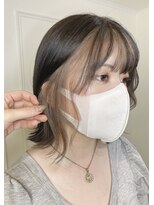 オリーブ 心斎橋店(Olive) ◎前髪インナー/ミルクティーベージュ/フェイスフレーミング