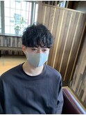ツーブロマッシュパーマ