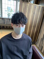 マハナ(MAHANA)&nbsp;ツーブロマッシュパーマ