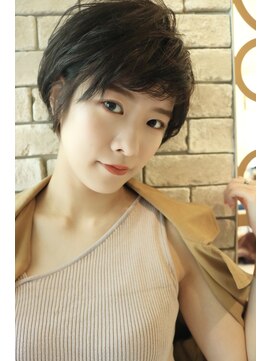 リュドール 名駅(Rue D'or) 【くせ毛風がかわいい】忙しい方必見のニュアンスパーマショート