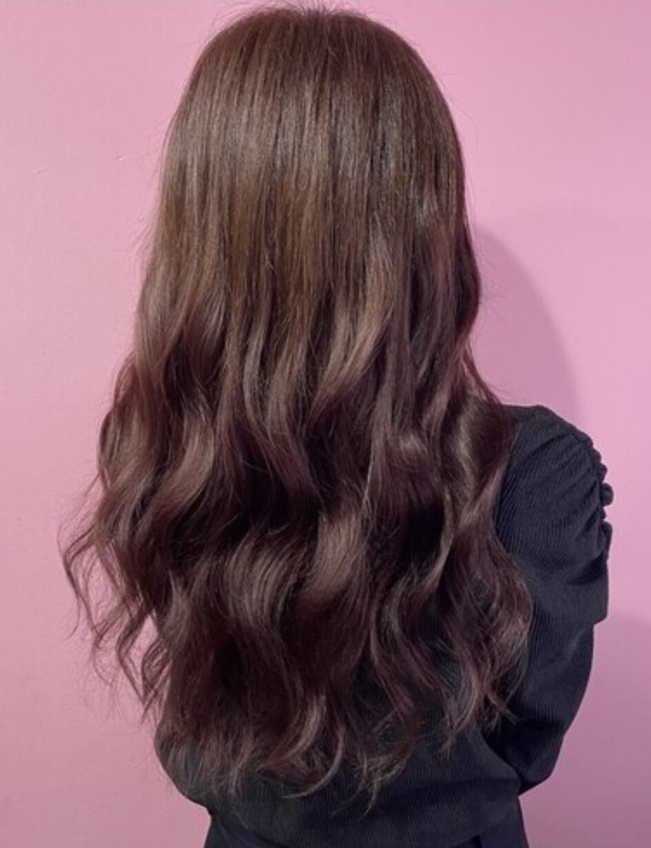 ブラウン#ピンクブラウン#エクステ：L167526702｜ファルベ(FARBE