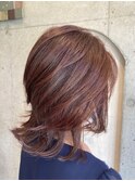 華やかレイヤースタイル