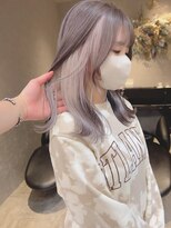 ロンド レア 天神大名店(Lond Le’a) ドレスヘア/ショコラアッシュ/ヘルシースタイル/ふんわりカール