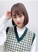 ナチュラルボブ_大人ガーリーチョコレートプリカール_39002