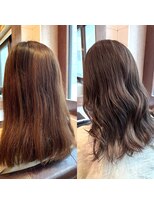 ラレイ(Lalei) 【ささき】before→after グレージュカラー/シルキーベージュ