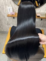 ヒアー 神戸三宮元町(here)&nbsp;髪質改善/艶ボルドー/ベビーバング/プレミアムカラー