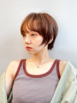 ロンドアジュール 横浜(Lond azur) ☆顔周りレイヤーショートウルフ　横浜