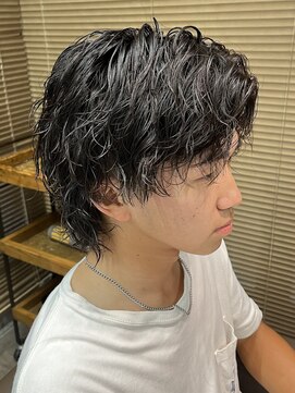 スタイル スマート サロン(STYLE smart salon) STYLE藤沢メンズウルフ黒髪刈り上げツイストスパイラルパーマ