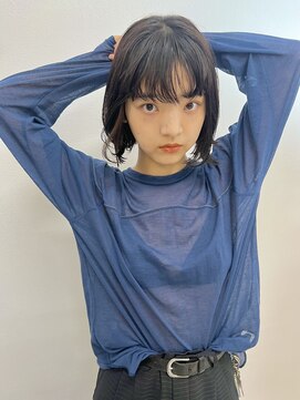 アンリ(Henri) 【かしむらゆうか】暗髪ボブ/ブリーチ/ケアブリーチ