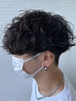 フゥ 宇都宮(FeU)&nbsp;波巻きスパイラルパーマメンズマッシュパーマツイストパーマ