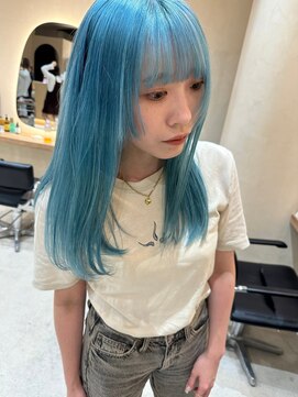 ヒビヲ(HIBIO) ダブルカラーミルクティーベージュピンクベージュブリーチカラー