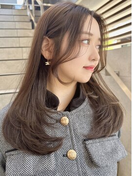 ロンド アンブル 四条烏丸(Lond ambre) 川村利幸 /レイヤー/顔周り/グレージュ