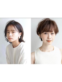 “あなただけに似合うショートを経験豊富なスタイリストがご提案！再現性の高さで、毎日のセットも◎