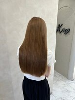 キング 高槻(K!ng) 縮毛矯正髪質改善ハイライトレイヤーカット高槻美容室エクステ