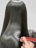 [艶髪人気 No,3 ] うる艶酸性ストレート＋tokio1stepTR￥14000