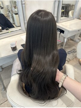 ザックラフィネ(ZACC raffine) オリーブカラー/レイヤーカット