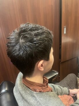 ヒロギンザ 仙台名掛丁店(HIRO GINZA) 仙台 アップバングショート バーバー