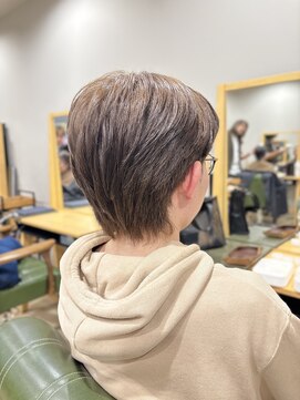 ヘアサロン ナノ(hair salon nano) グレージュカラー/ワンカラー/メンズ/マッシュウルフ