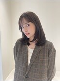 【neelu_hac_hachi】ミディアムレイヤー×グレージュ