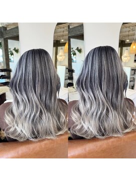 ラウレア(LAULEA) バレイヤージュカラー