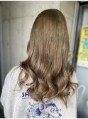 ブラウンカラー透明感カラー艶髪