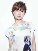 ■SOLセンター南・1-13■暖色系カラーハイライトマッシュウルフ