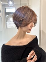 ロンドエニカ 大宮(Lond enika)&nbsp;ショート/ハイライトカラー/白髪/白髪ぼかし/くびれヘア/大宮