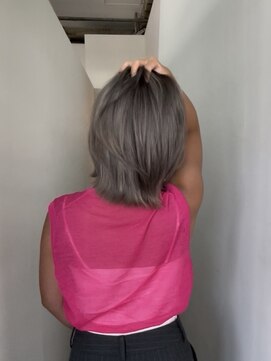 ハイジ(Heidi) White gray×layerbob
