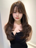 ロンプ(romp) 韓国風小顔レイヤー×ワンカールロング romp恵比寿 元久翔 ii