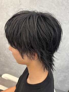 エクファフォーメン(EX-FA FOR MEN) MEN’S HAIR/ブルーブラック/フェザーパーマ/瀬田
