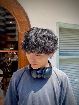 サロン ド ソーホー 蕨(Salon de SOHO) 無造作スパイラルパーマ♪【高島　旭】