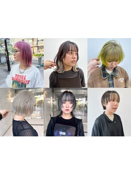 色落ちまで計算したデザインカラーでトレンドを取り入れた最旬スタイルを実現♪自分史上最高のスタイルへ―