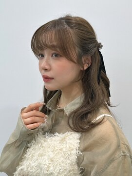 お出かけにオススメ☆ハーフアップ