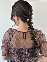 ヘアセット専門サロン by OKINAWA WATABE WEDDING 那覇店&nbsp;編みおろし