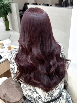 ソヨン 栄店(SOYON) 似合わせカット/ダークアッシュ/大人ガーリー/脱白髪染め/くせ毛