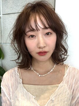 リンネテラス(Lin'ne terrace) レイヤーボブ×くせ毛風パーマ＊/ボブパーマ/ニュアンスパーマ