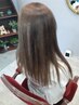 お顔まわりストレート+カット込み