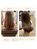 グランバイ アトリエドングリ(Grand × AtlierDonguri)&nbsp;お客様髪質改善データ2012（春のヘアカラー）