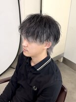 リップス 吉祥寺店 (LIPPS)&nbsp;ホワイトシルバーアッシュインナーカラーマッシュウルフ