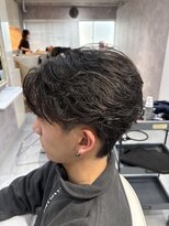 エーアイ メン 早稲田店(Ai MEN)&nbsp;ニュアンスパーマ/ニュアンスウルフ/ダウンバング[早稲田/men's]