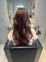 ファブ バイ ルミ(Fab by Lumi) ロングレイヤーカット×ラベンダーピンクカラー