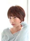 カジュアルに決まるヘルシーショート