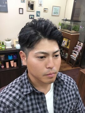 チャビー バイ トコヘアー(Chubby by toko hair) 王道スタイルの７：３バーバースタイル