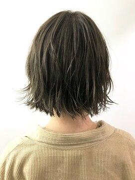 ラパンセヴェール(LA PENSEE VERT) 【ＬＡＰＥＮＳＥＥ】やわっこ色外ハネボブ