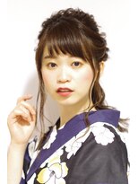 ネオリーブノース 中板橋店(Neolive north)&nbsp;浴衣で作るハーフアップアレンジ