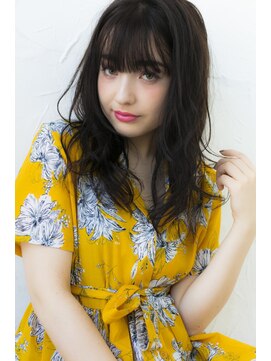 アジールヘア 所沢プロペ通り店(agir hair) 垢抜け黒髪スタイル【所沢】