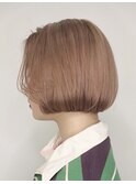 Lee梅田★Creamベージュ×グラデーションカット